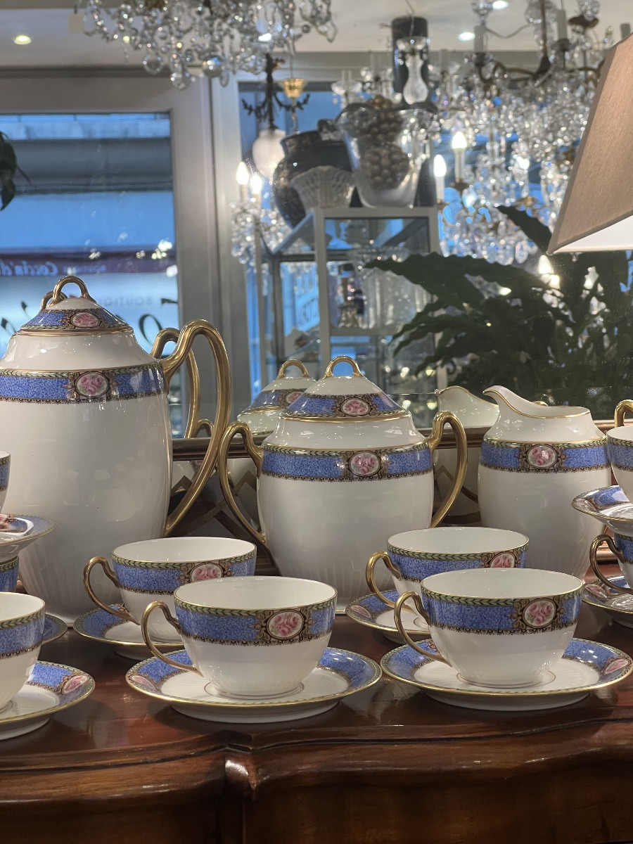 Coffee Service, Limoges, Art Deco-photo-1