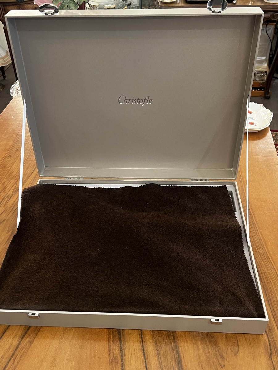 Christofle, Perles Menagere Model, 48 Pieces, Mint Condition-photo-7