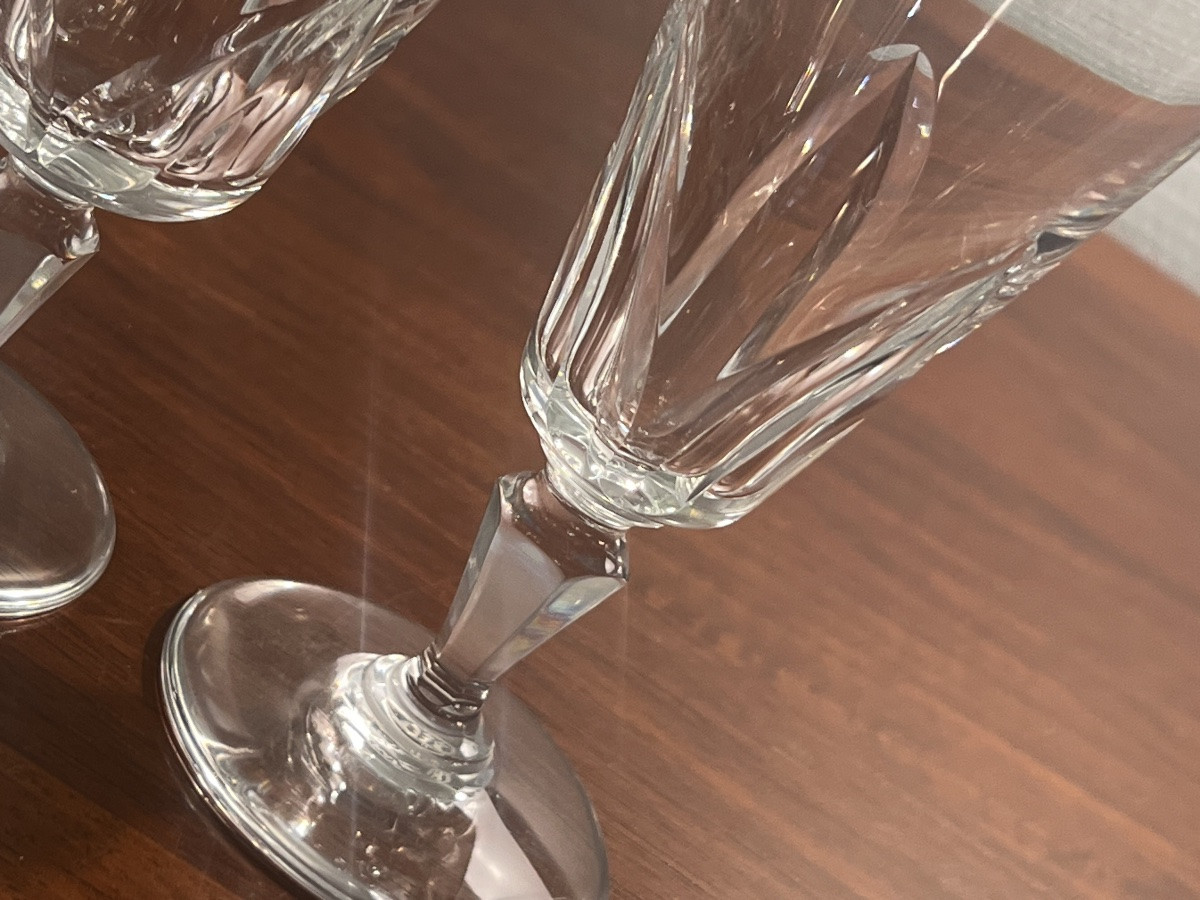 Baccarat Glass Service 48 P Model Chartres-photo-3