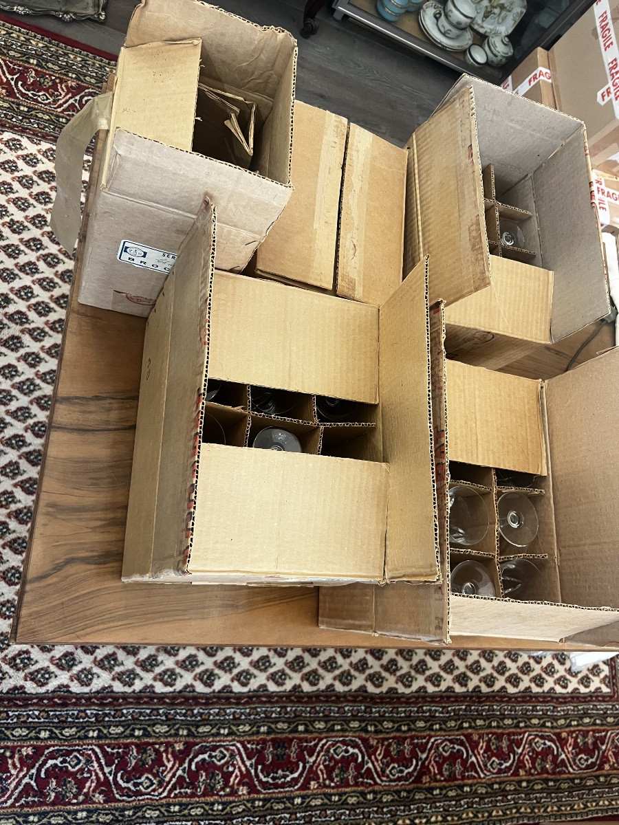 Baccarat Glass Service 48 P Model Chartres-photo-7