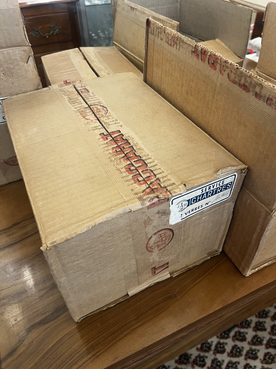 Baccarat Glass Service 48 P Model Chartres-photo-8