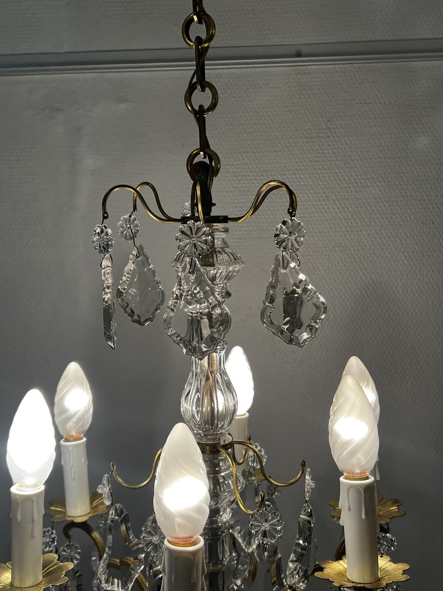 Ref117/ 5-light Crystal Pendant Chandelier -photo-3