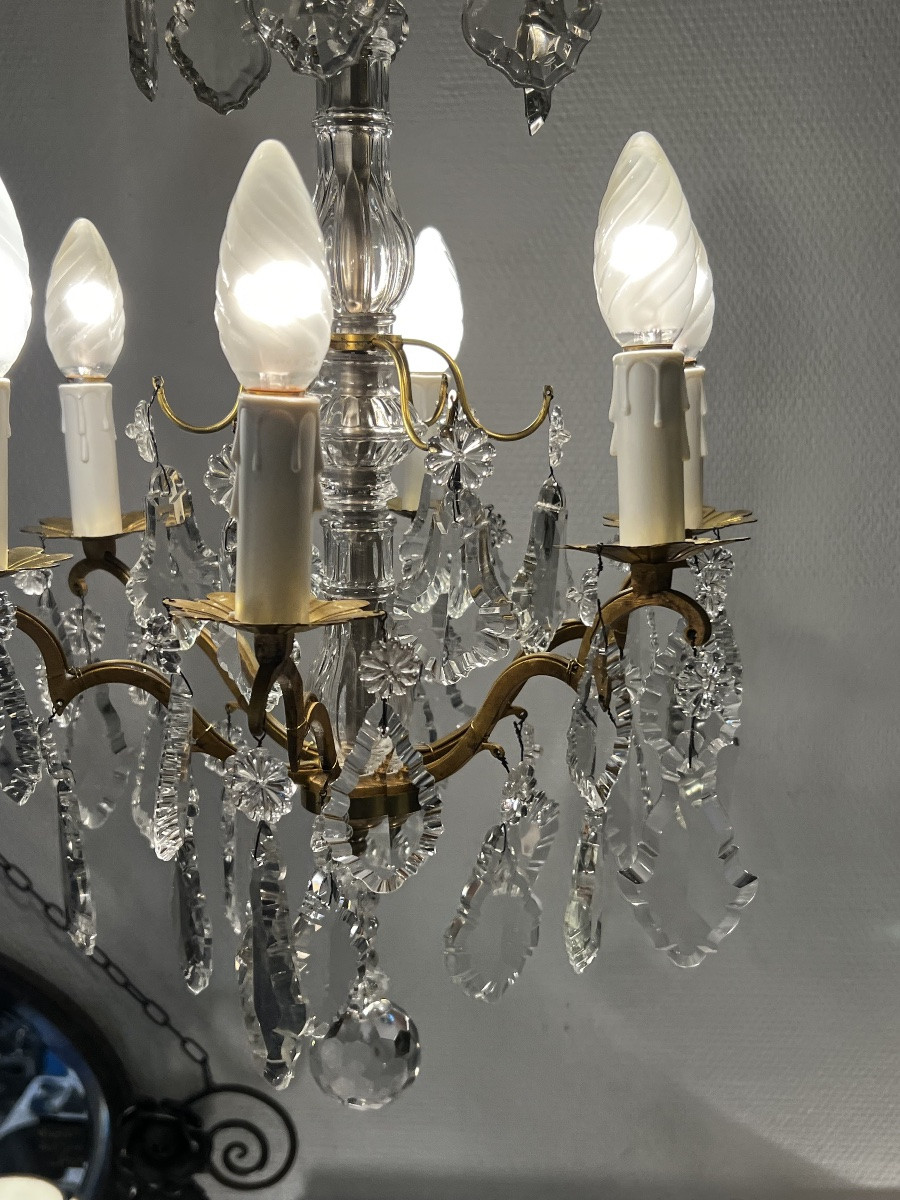 Ref117/ 5-light Crystal Pendant Chandelier -photo-4