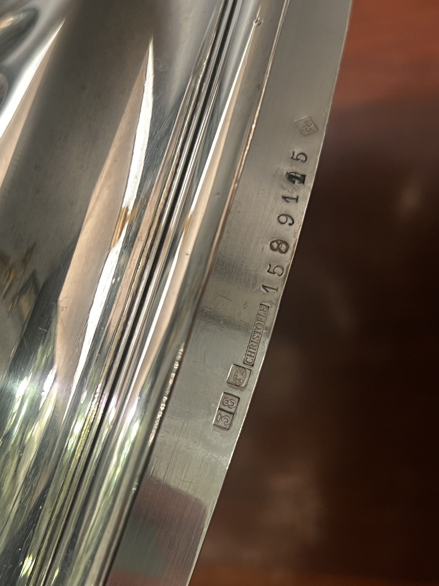 Christofle Soupière Métal Argenté-photo-6