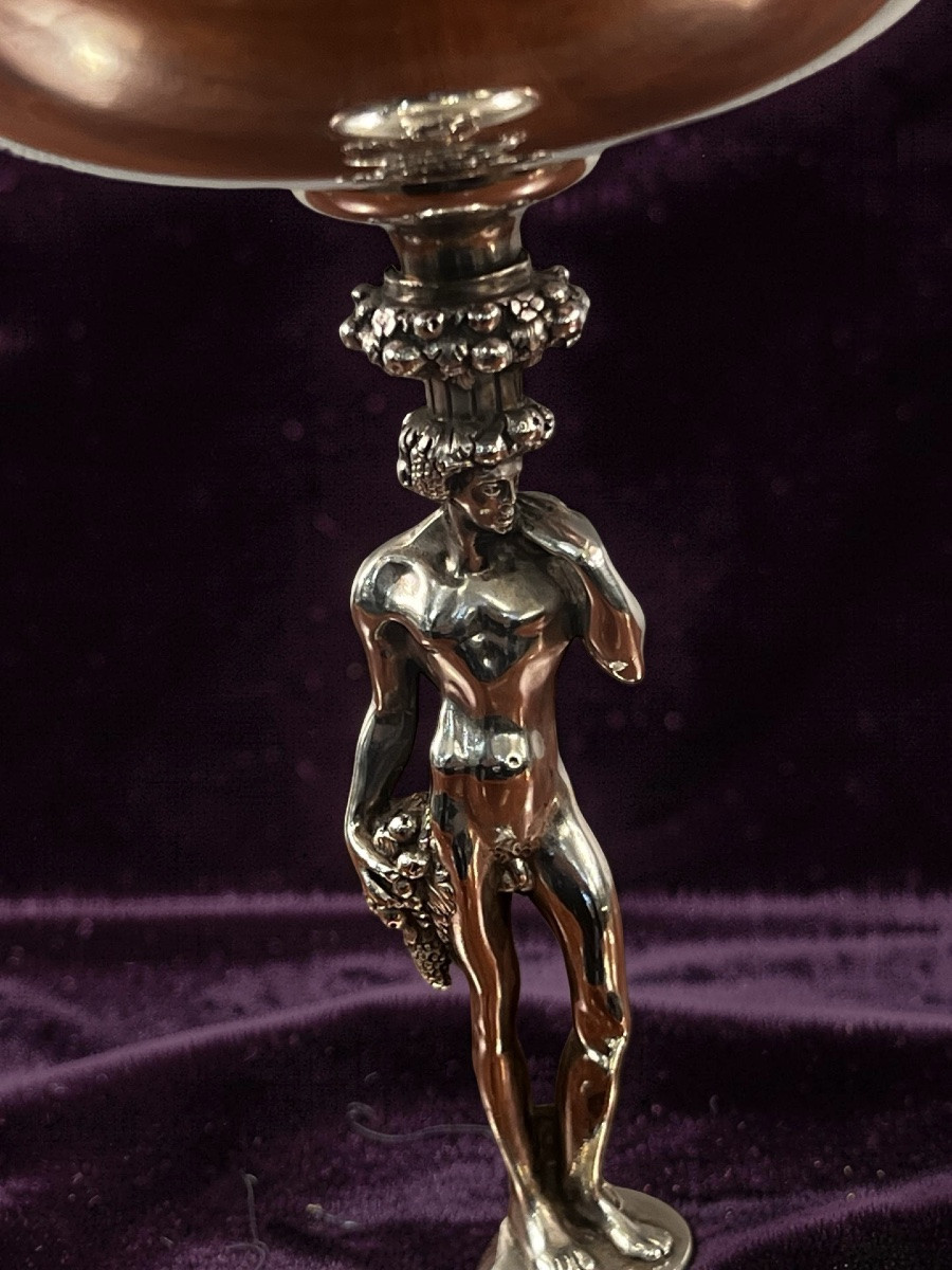 Christofle Bacchus Decorated Bowl, Silver Plated-photo-2