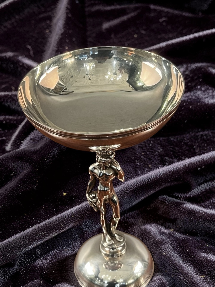 Christofle Bacchus Decorated Bowl, Silver Plated-photo-3