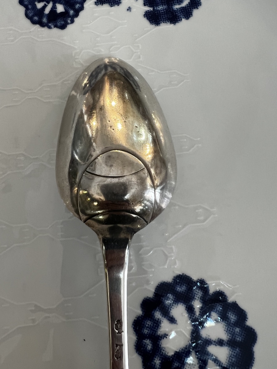 Cuillère Ragoût Argent Fermiers Généraux-photo-1