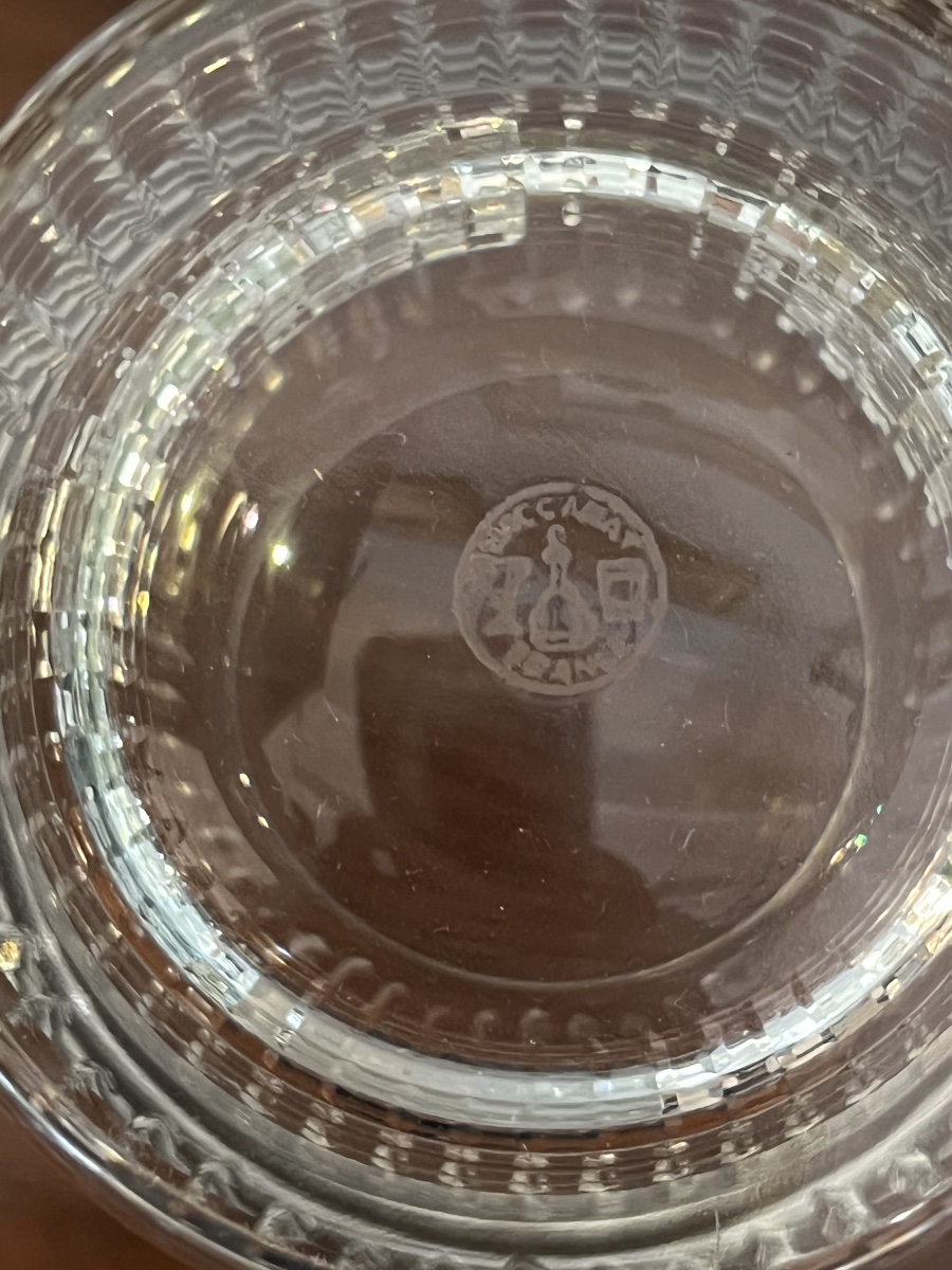 BACCARAT / Série de 6 Verres a  A Whisky  Modèle  NANCY-photo-3