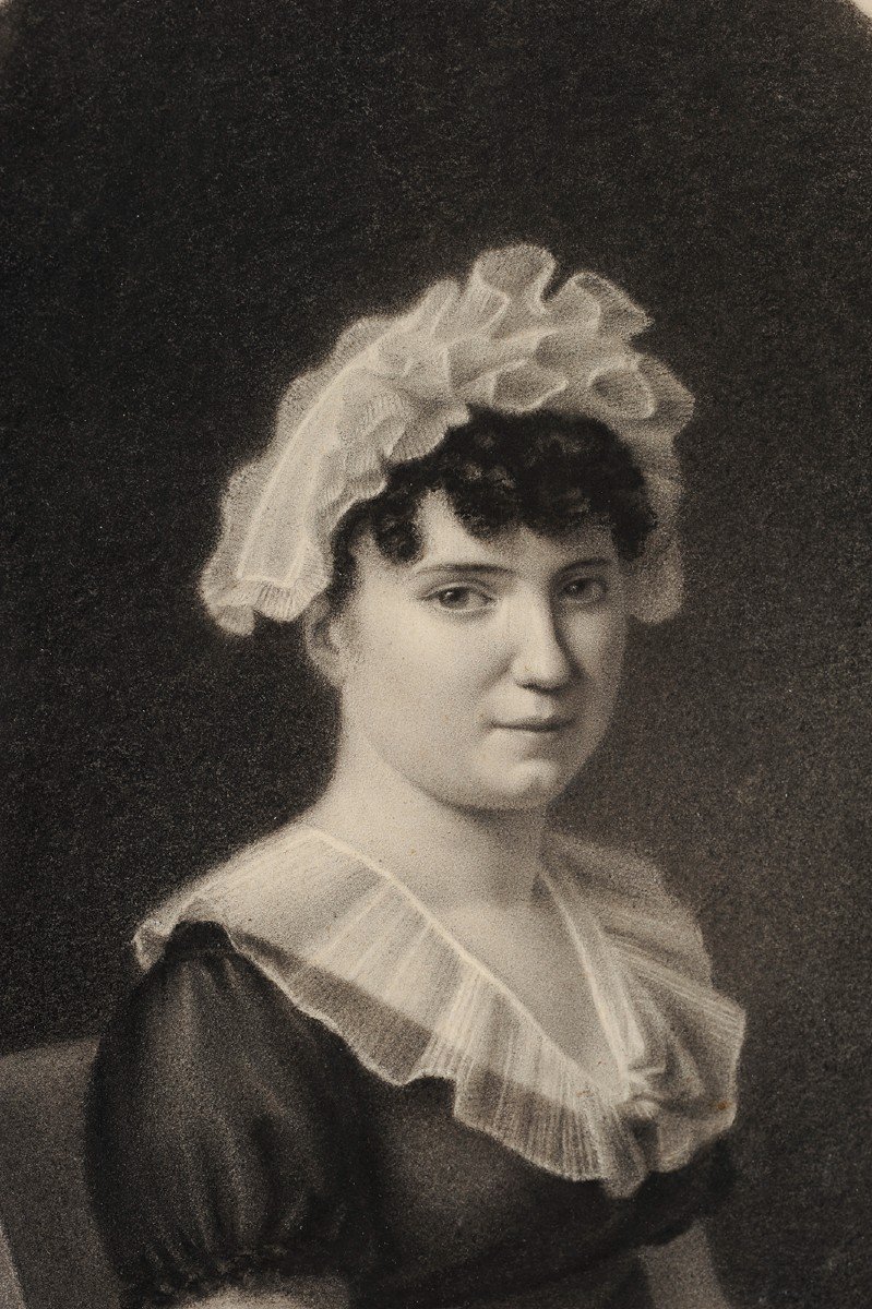 Anne-Marie Suchet-Granier (1769-1844)  Portrait de la sœur de l’artiste Lyon-photo-3