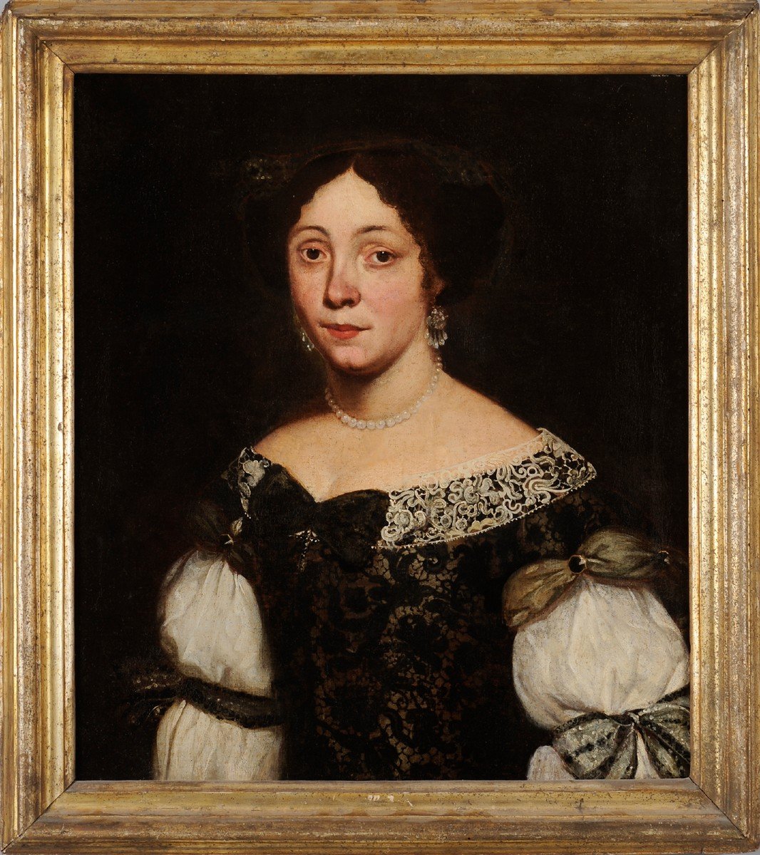 Jacob Ferdinand Voet (1639-1700) Portrait Of A Woman