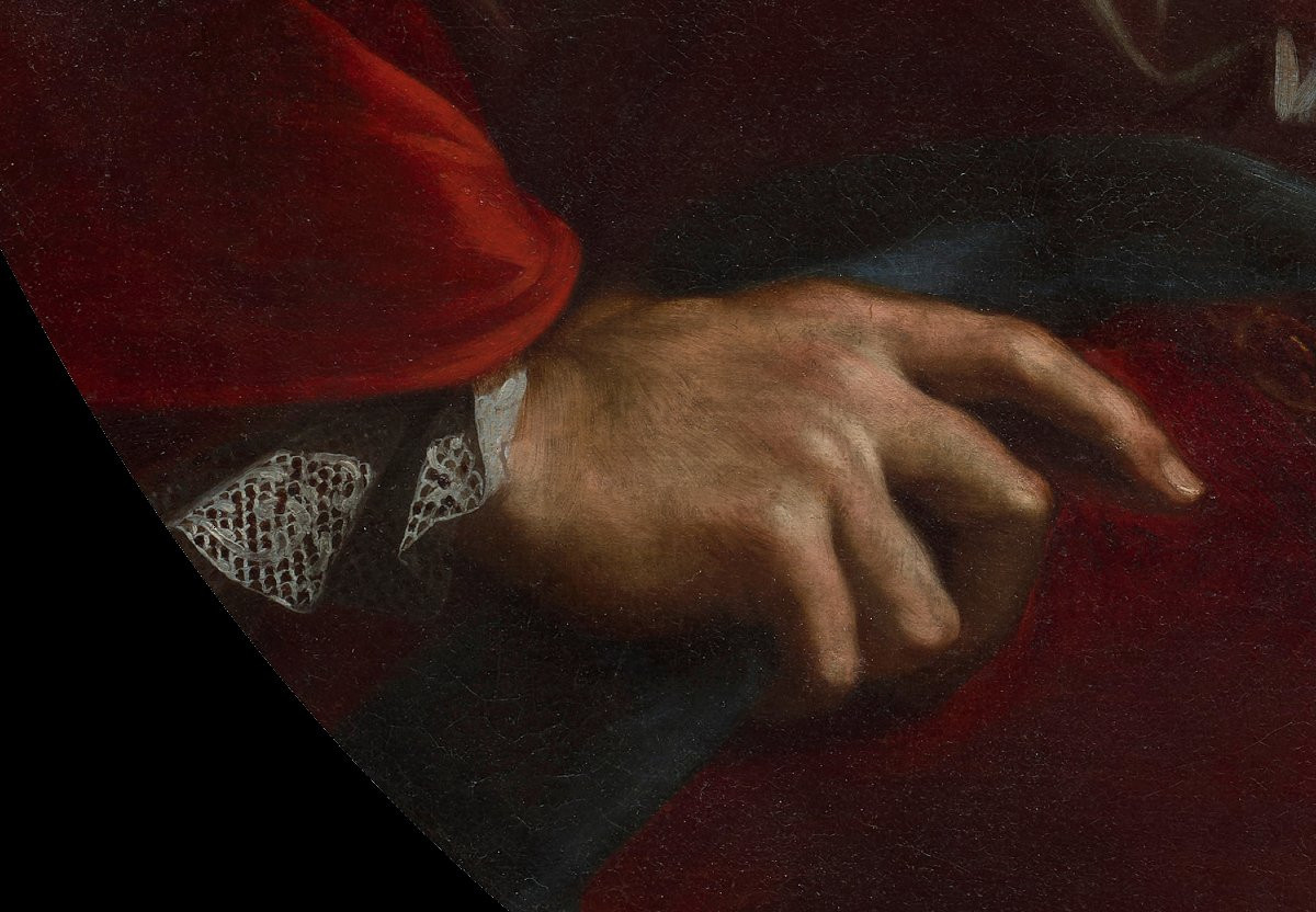 Delle Piane Called Il Mulinaretto (1660-1745) Portrait Of A Man Genoa-photo-4
