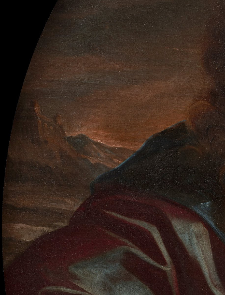 Delle Piane Called Il Mulinaretto (1660-1745) Portrait Of A Man Genoa-photo-2