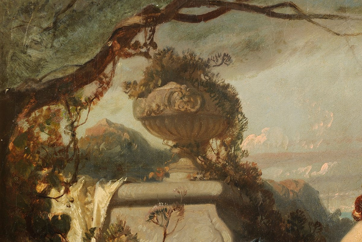 Eugène Le Poittevin (1806-1870) Diane At Rest-photo-2