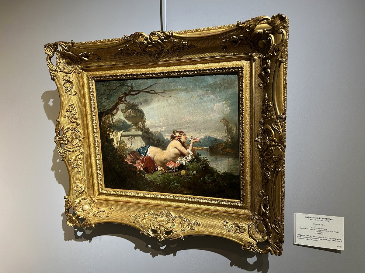 Eugène Le Poittevin (1806-1870) Diane At Rest-photo-5
