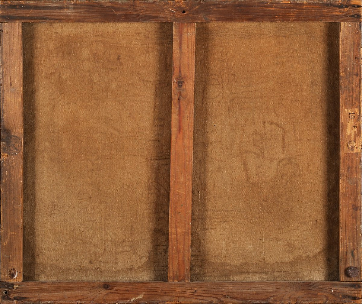 Paul Jean Hugues (1891-1950) Intérieur de collectionneur ou d'atelier-photo-2