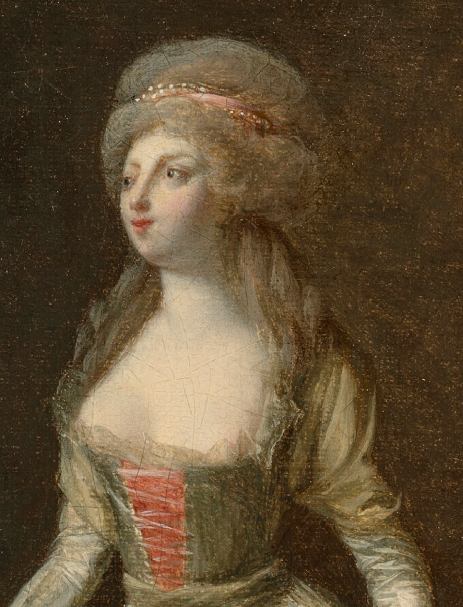 Jean-simon Fournier (late 18th Century) The Bouquet Offered And The Bouquet Accepted-photo-2