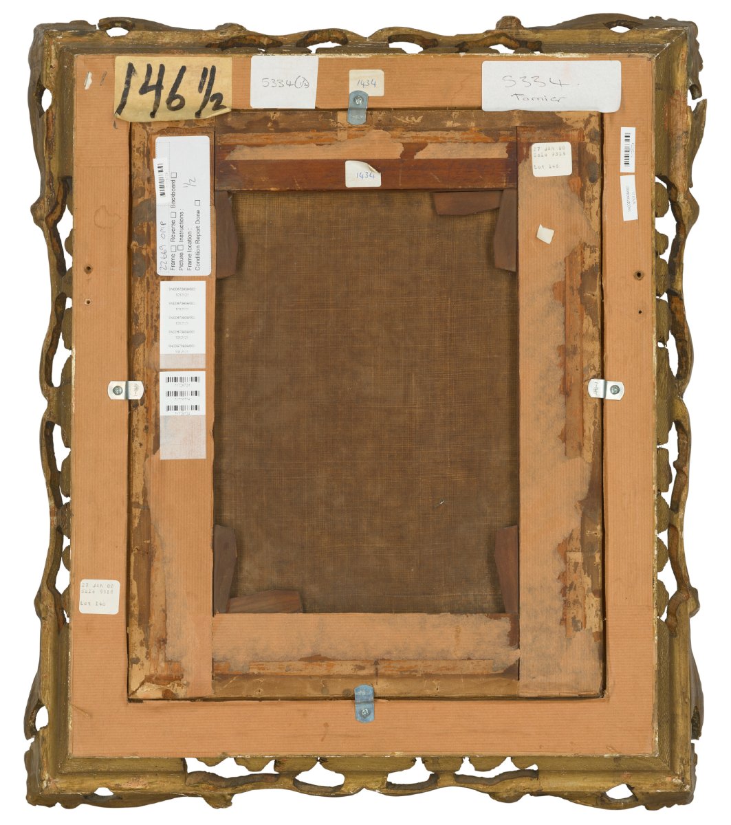 Jean-simon Fournier (late 18th Century) The Bouquet Offered And The Bouquet Accepted-photo-7