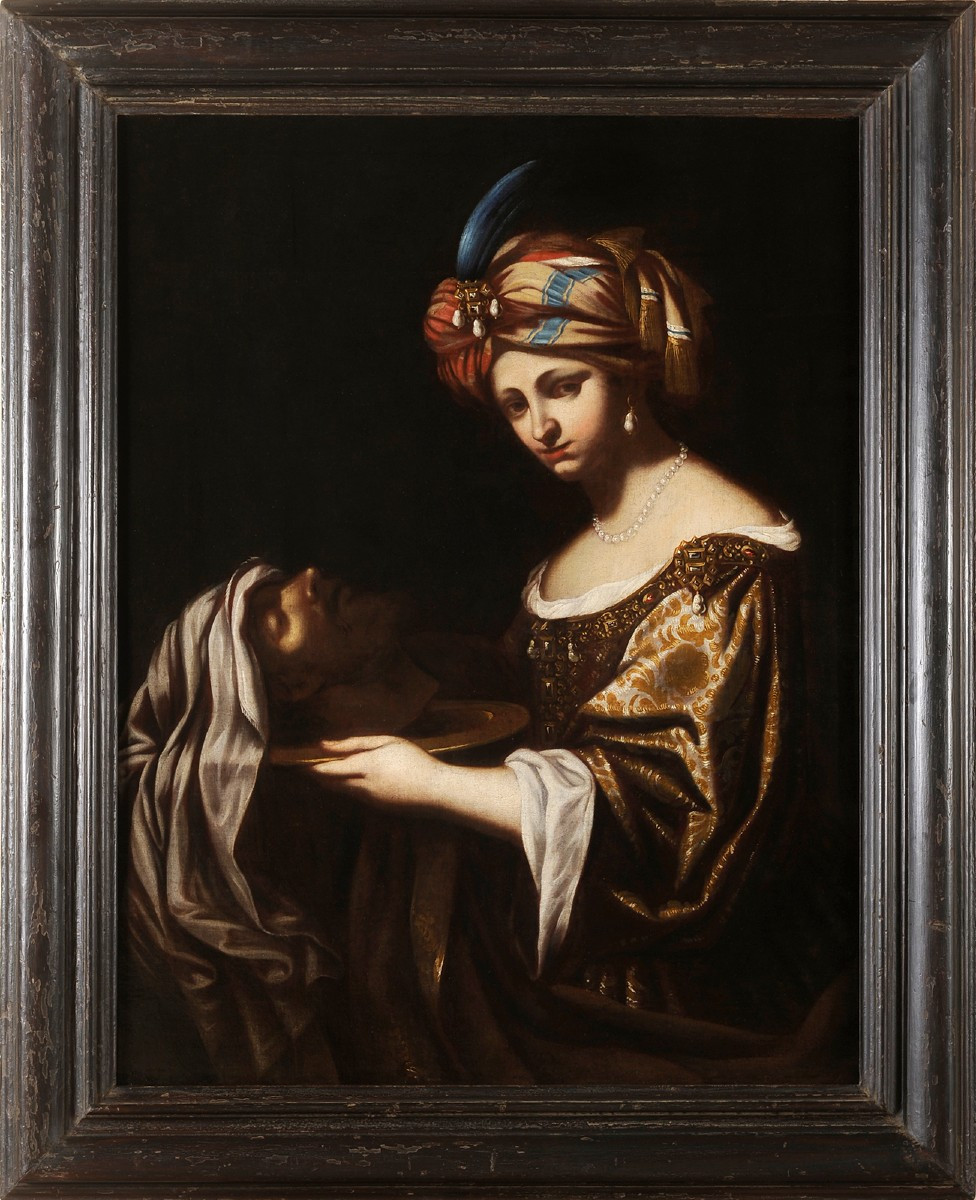 Salome And The Head Of Saint John The Baptist - Italian School, Late 17th Century