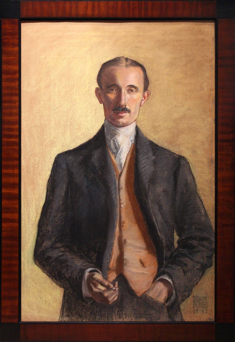 Portrait Of Daniel Schlumberger At Age 34 In 1913
