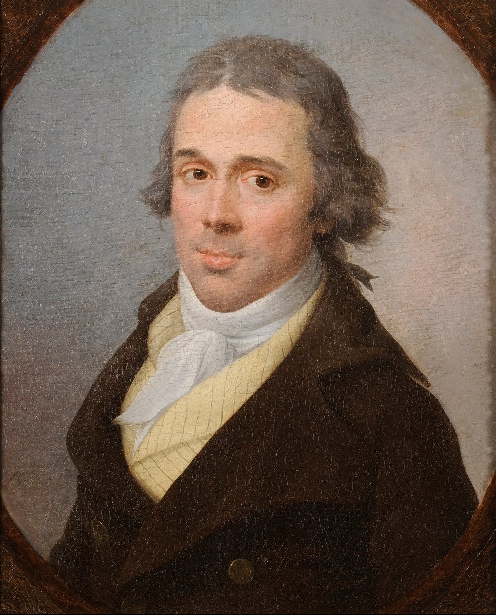 Jean François Marie Bellier (1745-1836) Portrait d’homme-photo-2