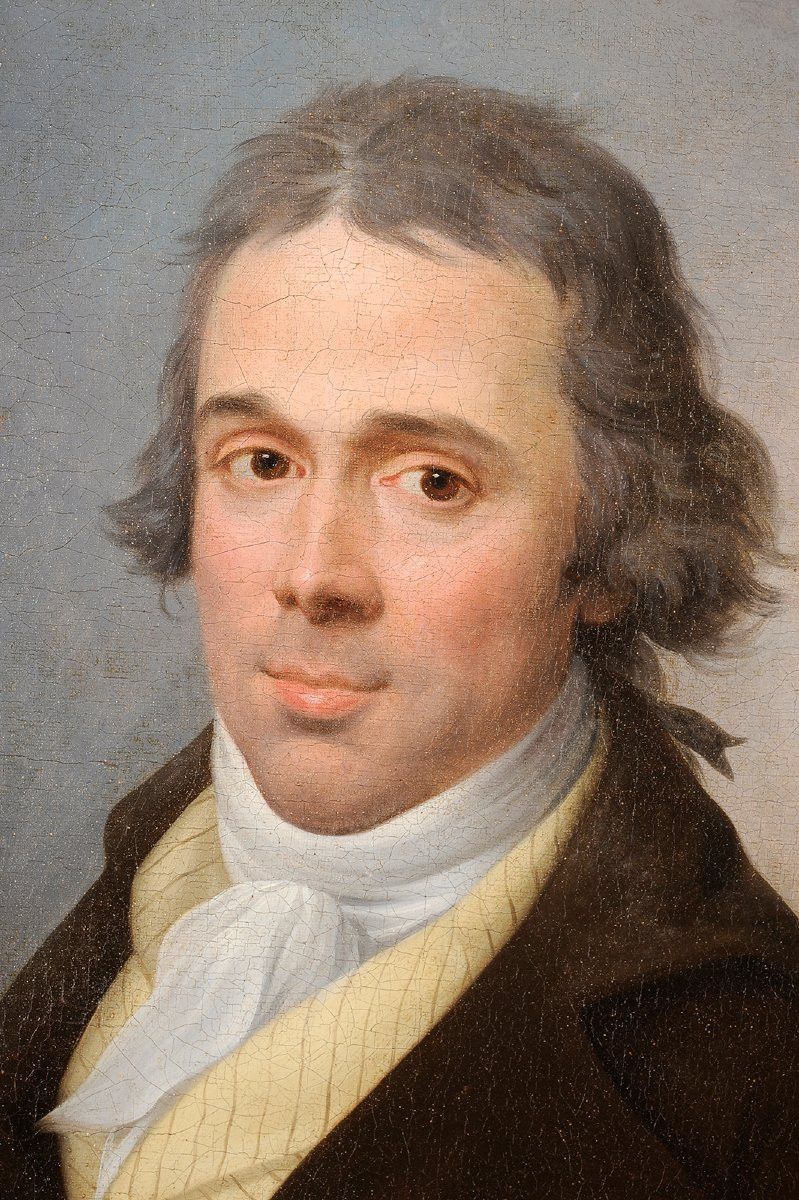 Jean François Marie Bellier (1745-1836) Portrait d’homme-photo-3