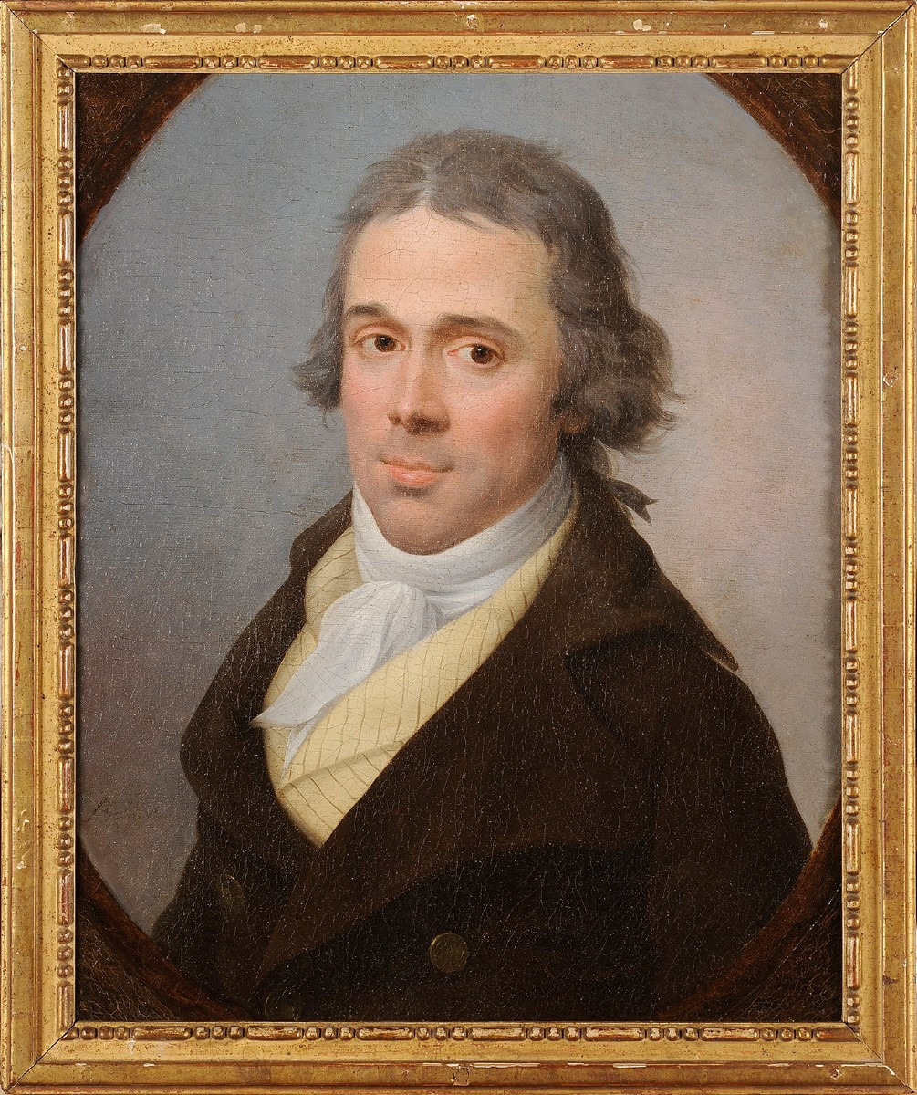 Jean François Marie Bellier (1745-1836) Portrait d’homme
