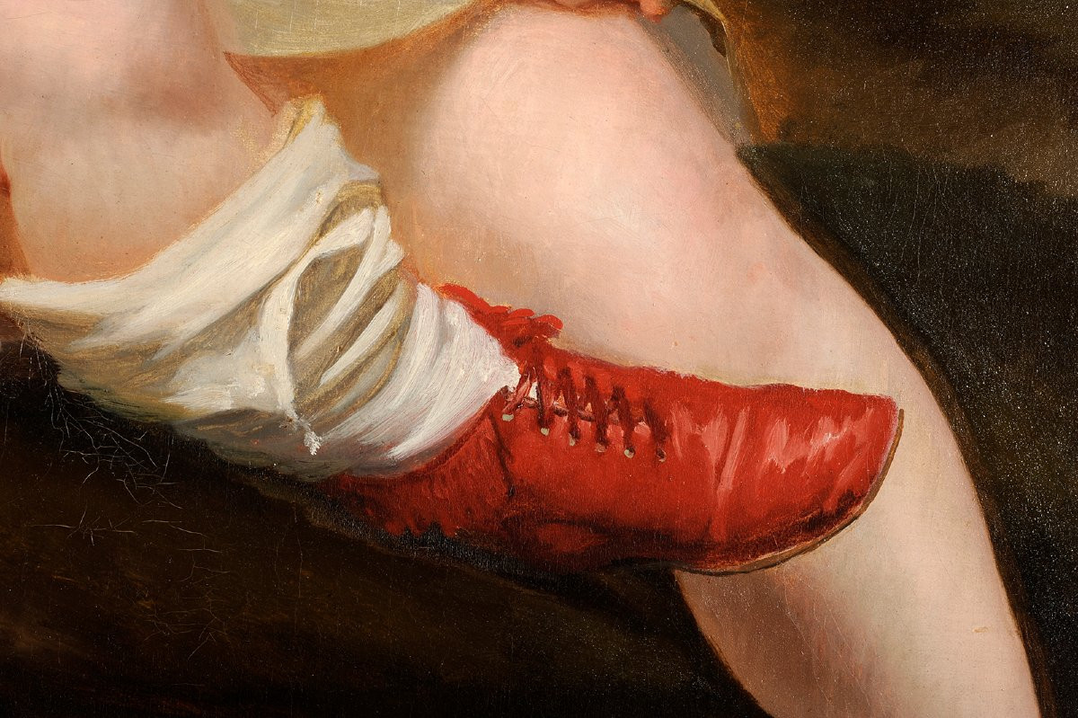 Bernard Gaillot (1780-1847) Portraits Of Two Sisters-photo-2