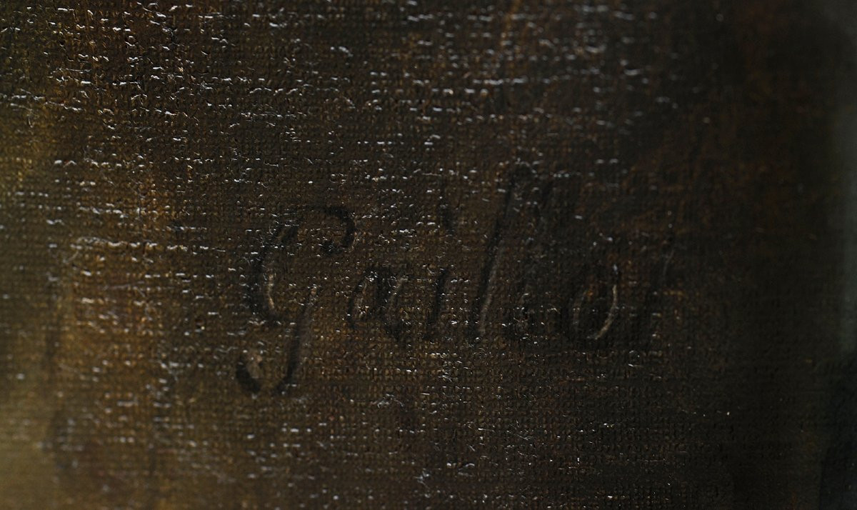 Bernard Gaillot (1780-1847) Portraits Of Two Sisters-photo-8