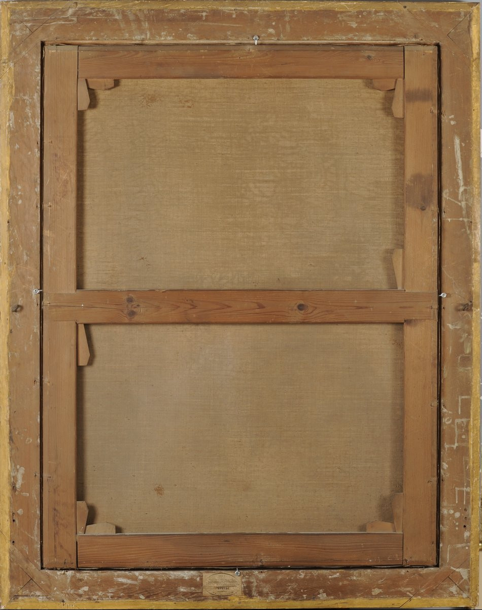 Jules Boilly (1796-1874) Portrait de jeune femme à l'éventail-photo-3