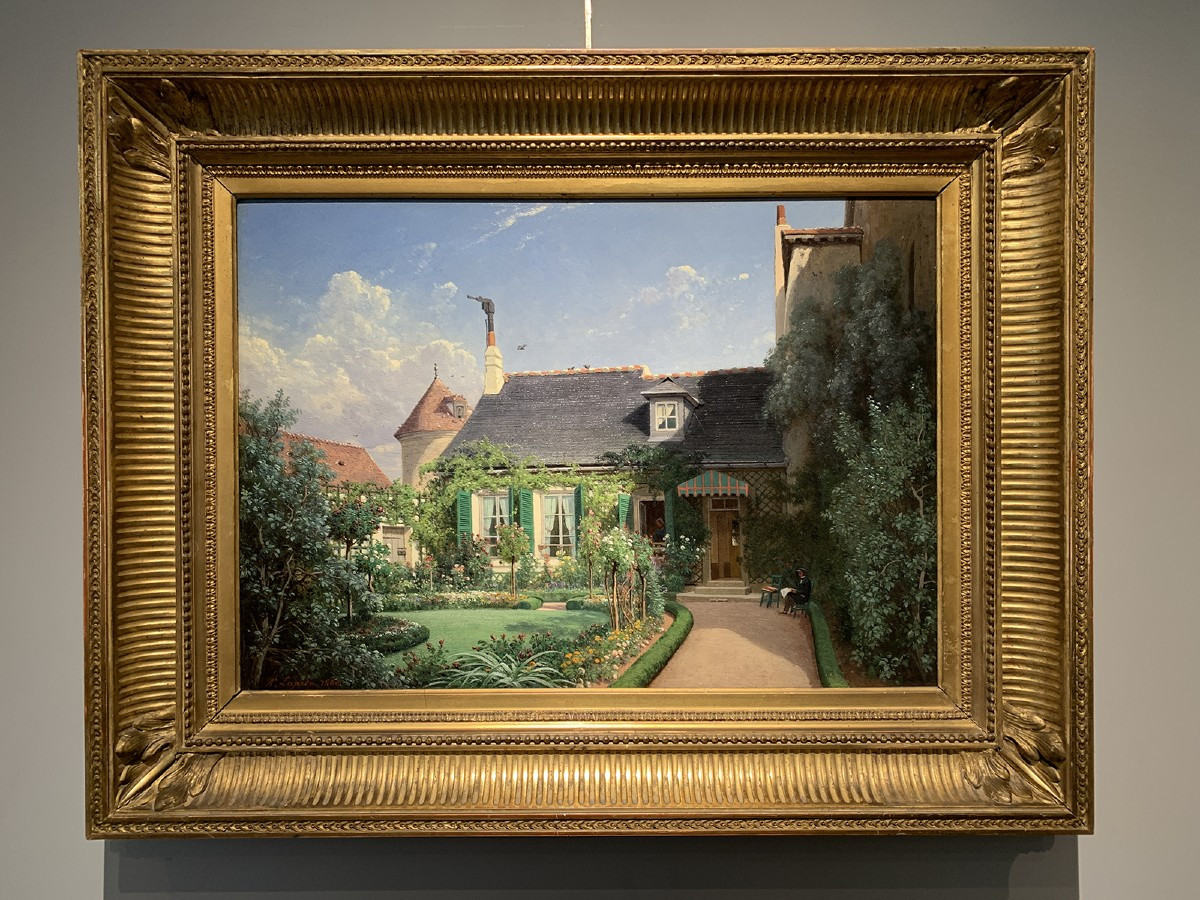 Louis-auguste Lapito (1803-1874) The Flower Garden-photo-1