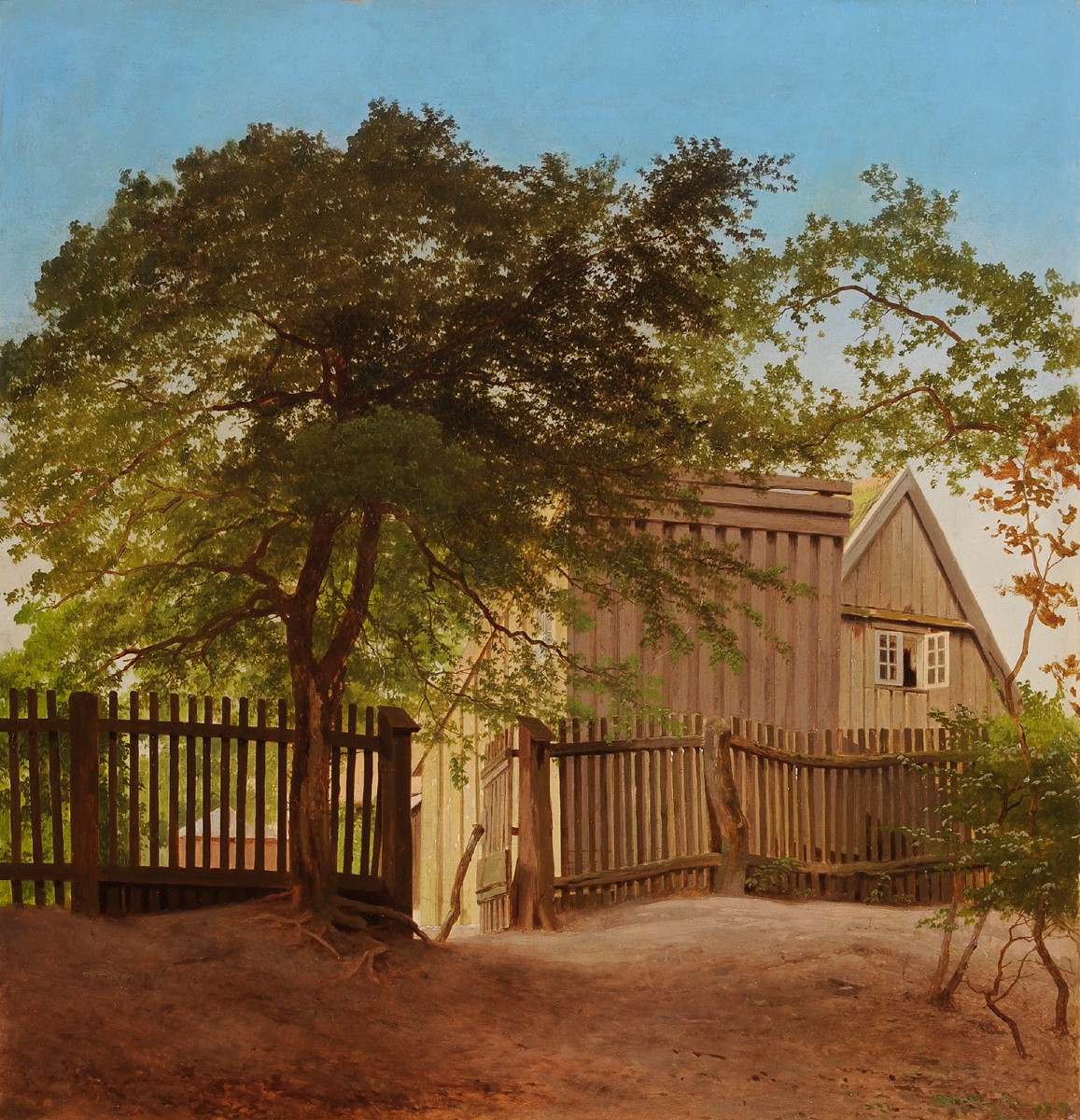 Heinrich Buntzen (1803-1892) Maison de l’artiste près de Charlottenlund