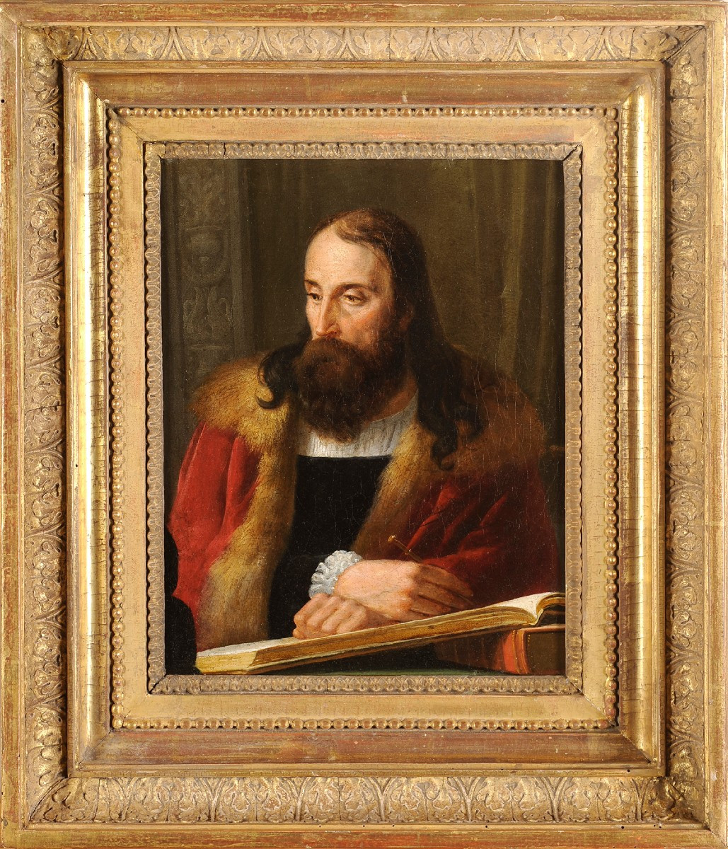 Portrait de Léonard de Vinci ? - Ecole française vers 1840 