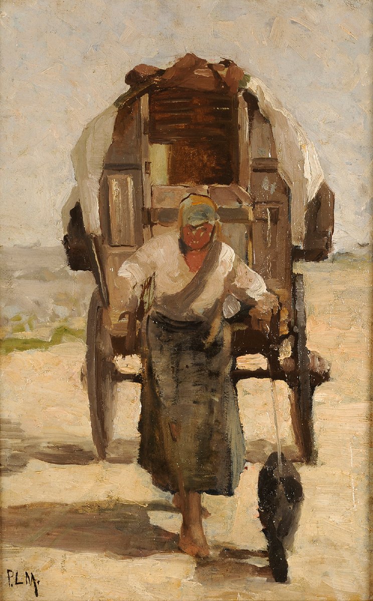 Paul-louis Martin Des Amoignes (1850–1925) The Gypsies-photo-2