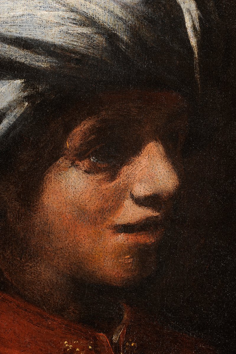 Portrait de jeune homme au turban - Ent d'Adam de Coster-photo-3
