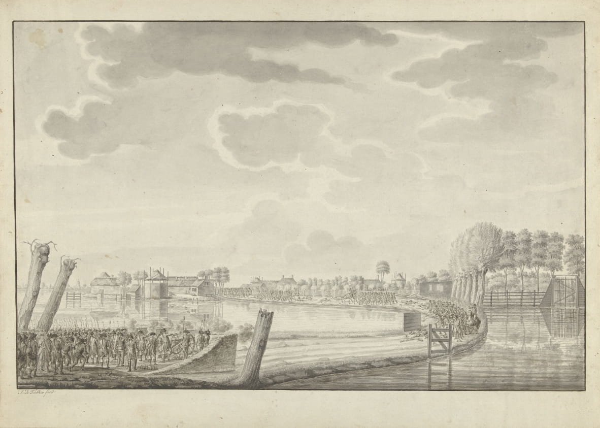 Jean-Georges Teissier (1749-1821) Pêcheurs au pied des cascatelles de Tivoli Vernet Rome-photo-1
