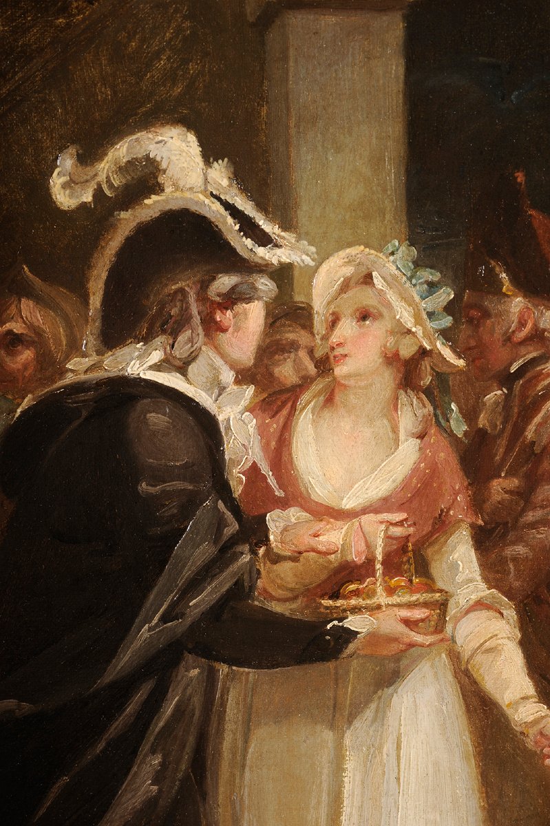 Henry Singleton (1766–1839) The Emergence Of The Elegant British School-photo-3