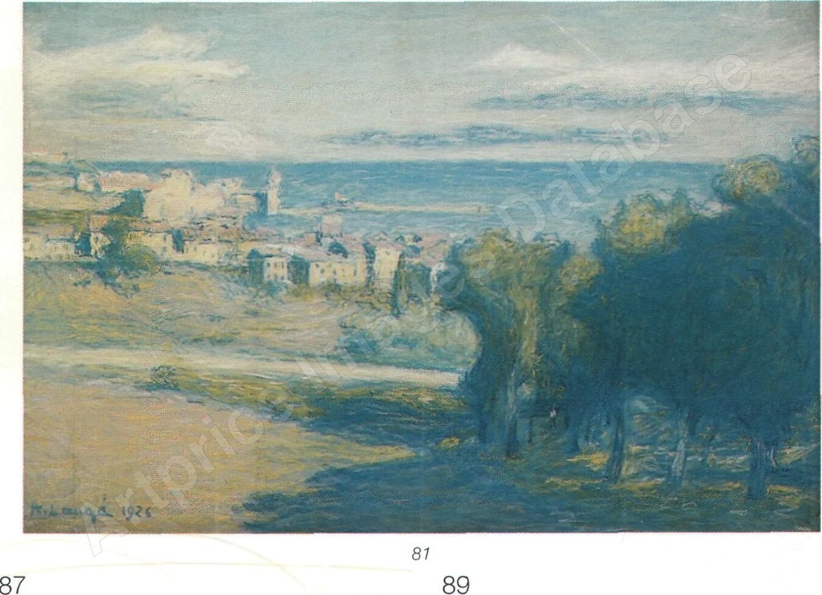 Achille Laugé (1861–1944) The Port Of Collioure-photo-3