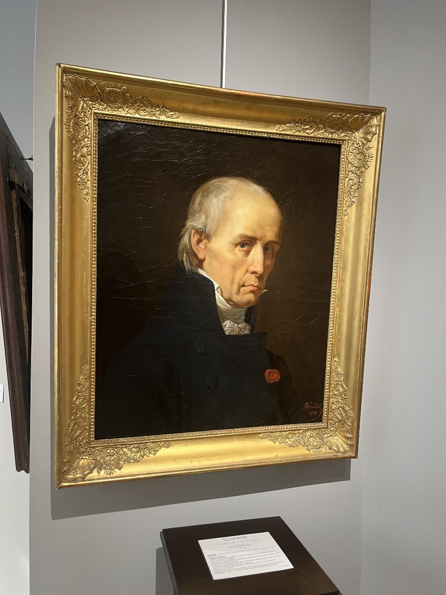 Merry-Joseph Blondel (1781-1853) Portrait de l'architecte Charles Percier en 1838-photo-2