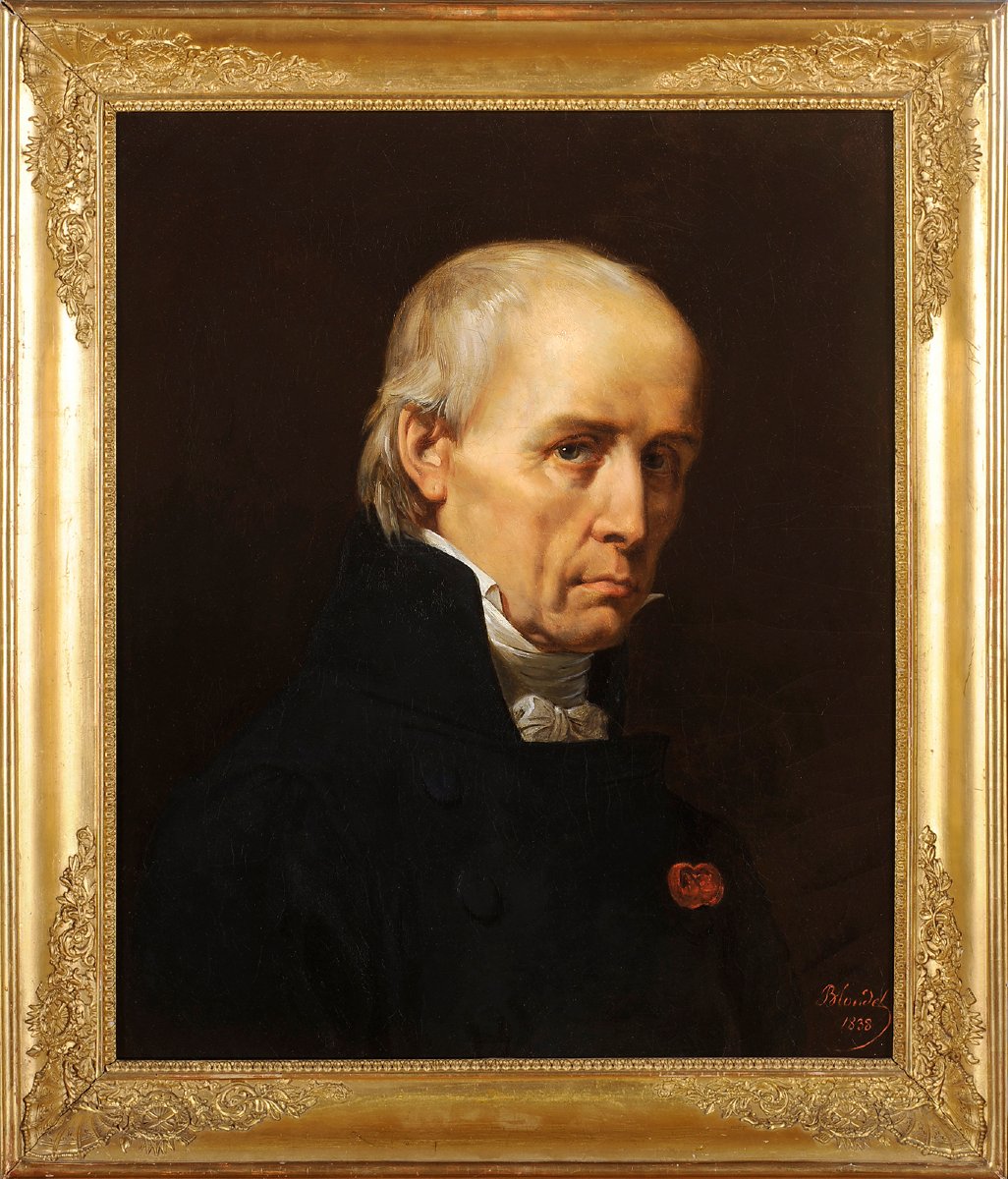 Merry-Joseph Blondel (1781-1853) Portrait de l'architecte Charles Percier en 1838