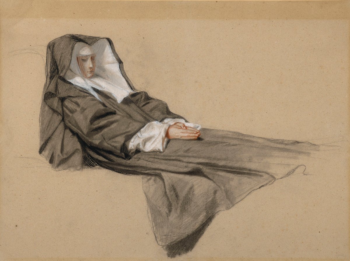 Isidore Pils (1815-1875) La mort d’une soeur de charité