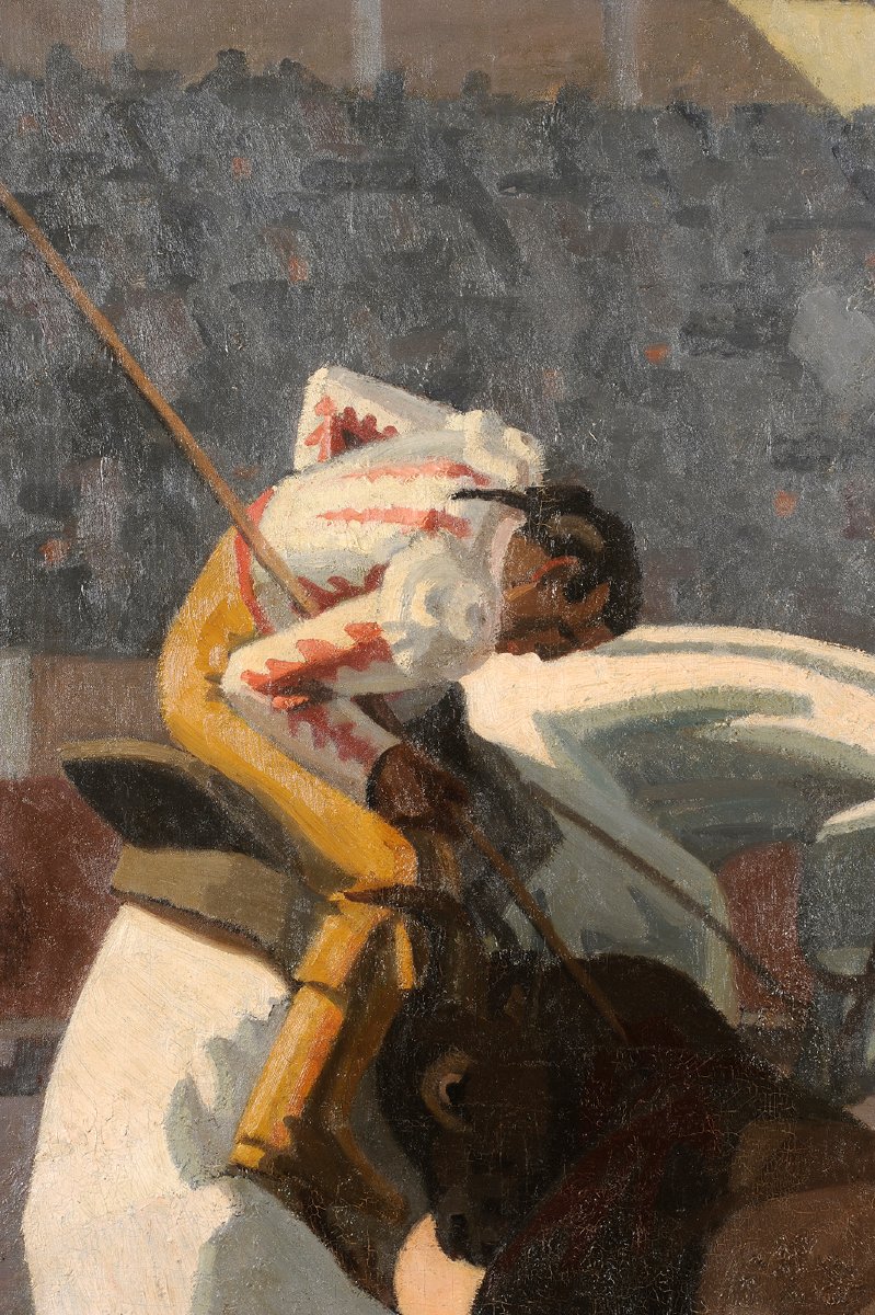 Pierre Ladureau (1882–1974) The Picadors: Bullfight 160 X 225-photo-2