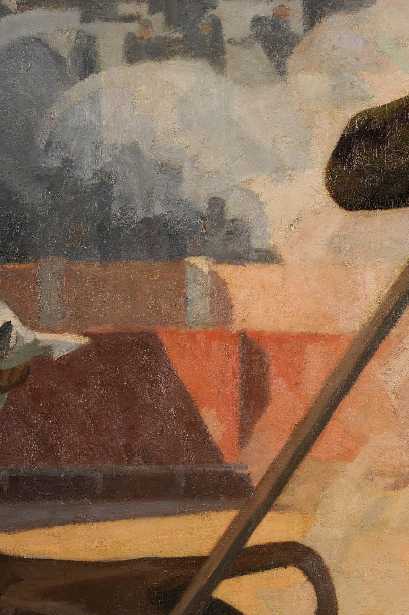 Pierre Ladureau (1882–1974) The Picadors: Bullfight 160 X 225-photo-3