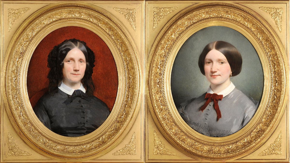 Charles Chaplin (1825-1891) Portraits de femmes Napoléon III