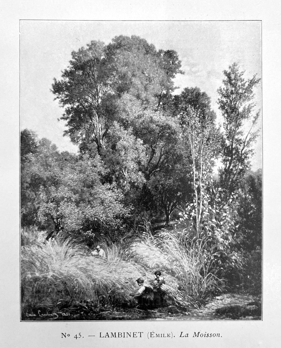 Émile Lambinet (1813-1877) La moisson-photo-4