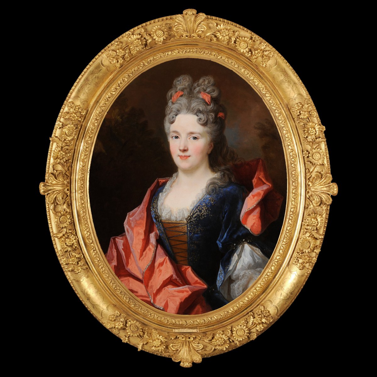Nicolas de Largillierre (1656-1746) Portrait présumé de Marie-Anne de Bourbon