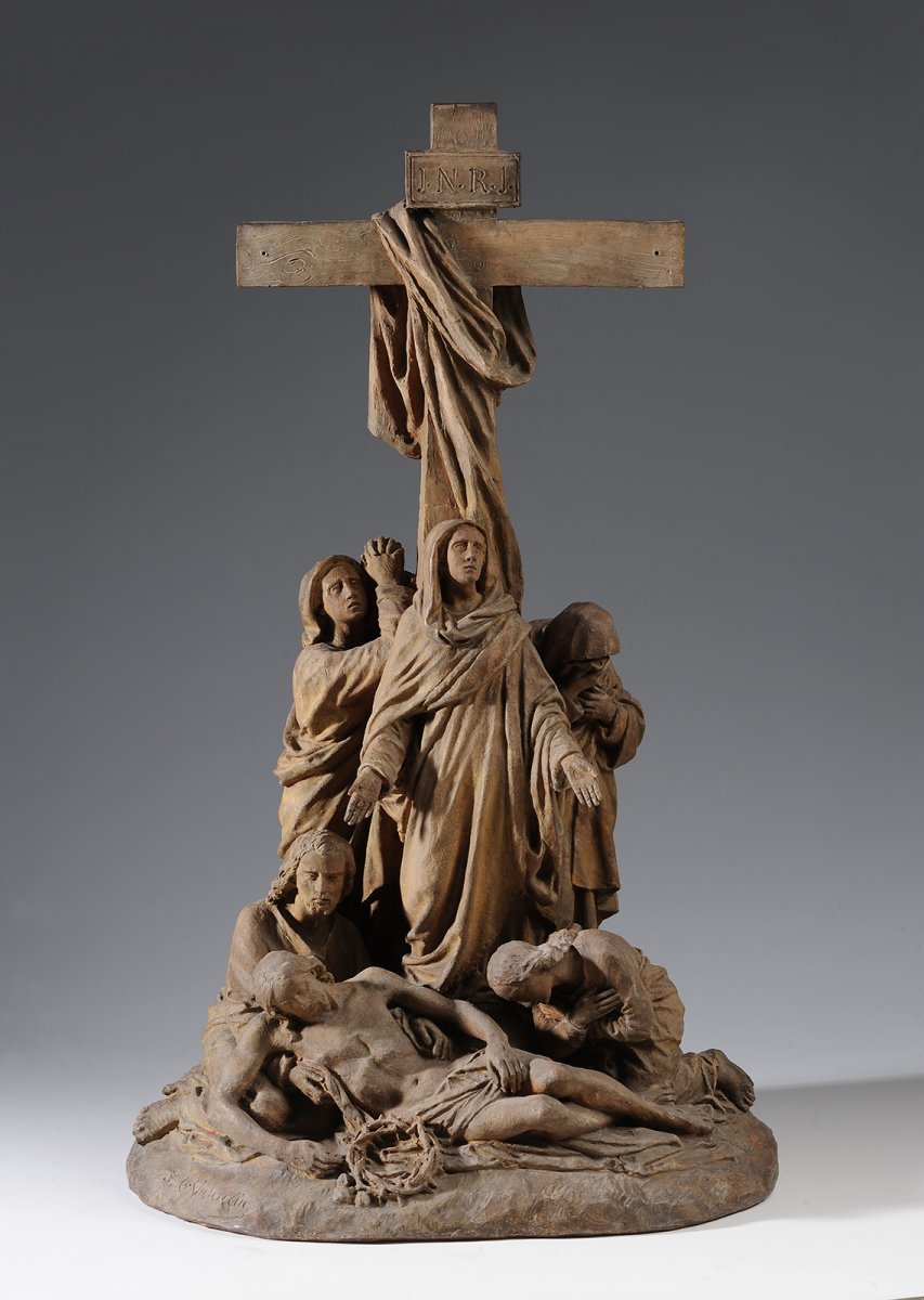 Jean-marie Valentin (1823-1896) - The Descent From The Cross