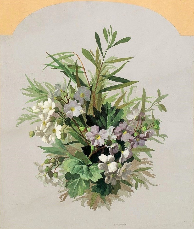 Jean Benner (1836-1906) - Composition florale
