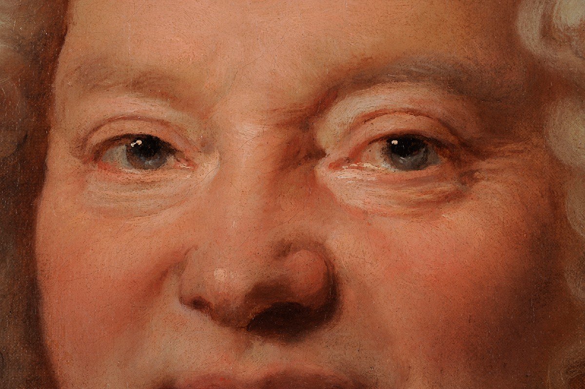 Joseph Vivien, attribué à (1657-1734) Portrait d’homme-photo-4