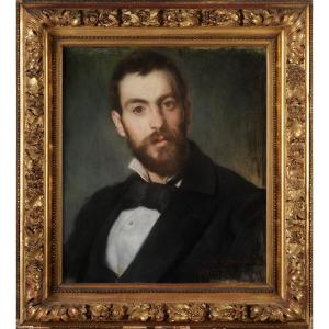 Alfred Dehodencq (1822-1882) Portrait d’Alexandre Blanchard Amiens