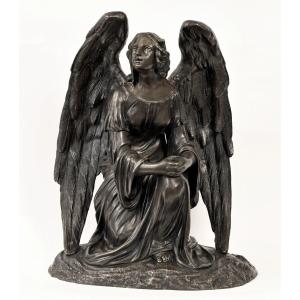 Jean-françois Gechter, Ent. From (1795-1844) Kneeling Angel